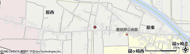島根県出雲市大社町菱根原西545周辺の地図
