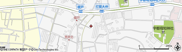 神奈川県藤沢市打戻周辺の地図