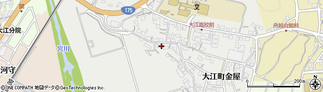 京都府福知山市大江町金屋797周辺の地図