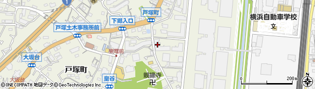 神奈川県横浜市戸塚区戸塚町316周辺の地図