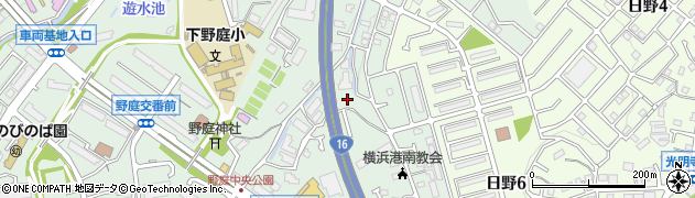 神奈川県横浜市港南区野庭町760-7周辺の地図
