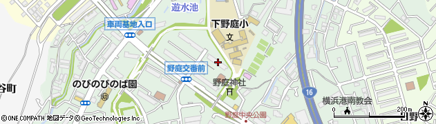 神奈川県横浜市港南区野庭町604-2周辺の地図