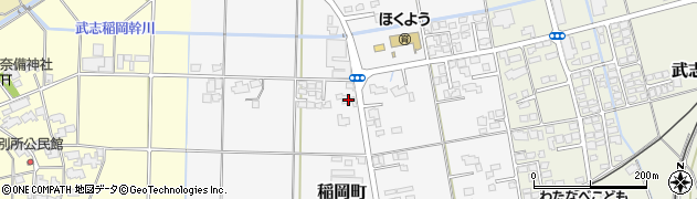 島根県出雲市稲岡町701周辺の地図
