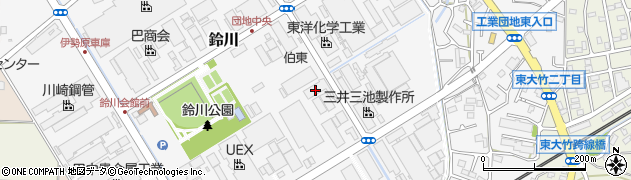 株式会社高井精器　伊勢原工場周辺の地図
