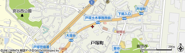 神奈川県横浜市戸塚区戸塚町3041周辺の地図