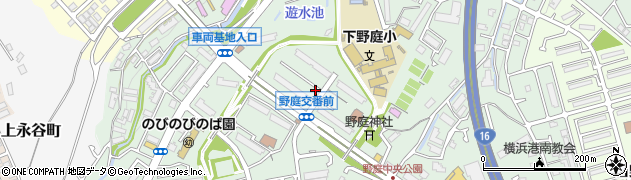 神奈川県横浜市港南区野庭町604周辺の地図
