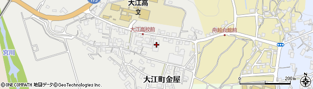 京都府福知山市大江町金屋724周辺の地図