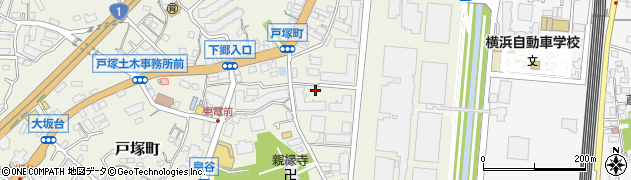 神奈川県横浜市戸塚区戸塚町316-2周辺の地図