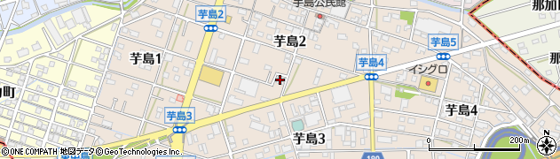 トヨタレンタリース岐阜手力店周辺の地図