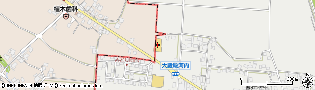 ダイナム鳥取伯耆店周辺の地図