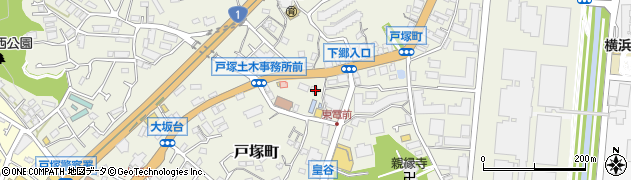 神奈川県横浜市戸塚区戸塚町2994周辺の地図