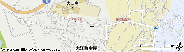 京都府福知山市大江町金屋712周辺の地図