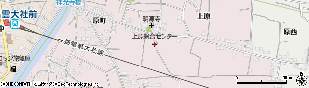 島根県出雲市大社町修理免424周辺の地図