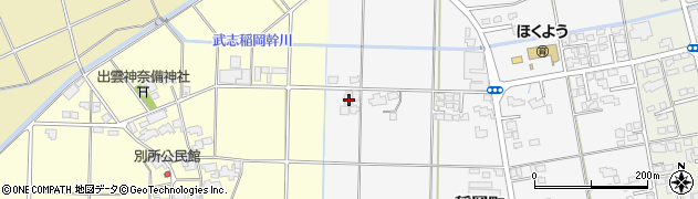 島根県出雲市稲岡町281周辺の地図