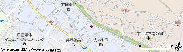 神奈川県秦野市菩提128周辺の地図