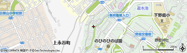 神奈川県横浜市港南区野庭町1331周辺の地図
