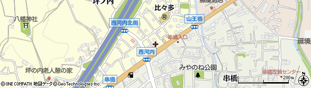 丸越鋼具伊勢原株式会社周辺の地図
