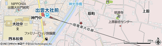 島根県出雲市大社町修理免468周辺の地図