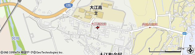 京都府福知山市大江町金屋771周辺の地図