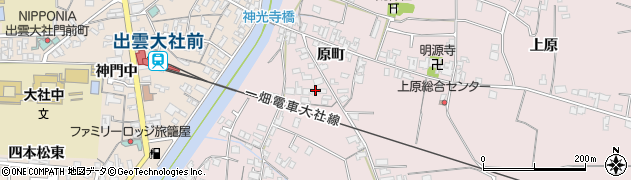島根県出雲市大社町修理免472周辺の地図