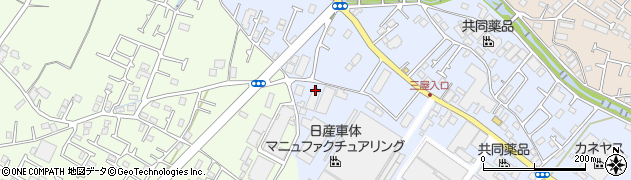 神奈川県秦野市菩提69周辺の地図