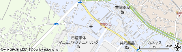 神奈川県秦野市菩提170周辺の地図
