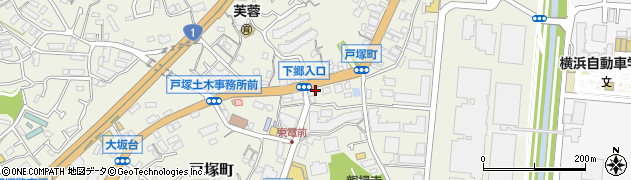 神奈川県横浜市戸塚区戸塚町3857周辺の地図
