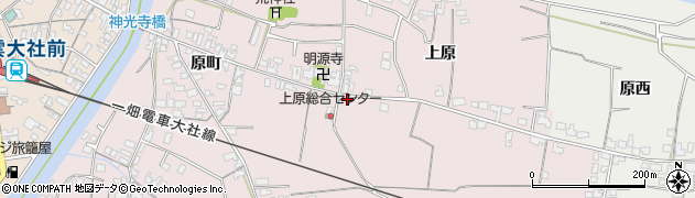 島根県出雲市大社町修理免131周辺の地図