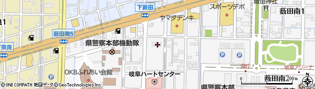 中北薬品株式会社　岐阜営業部大垣支店周辺の地図