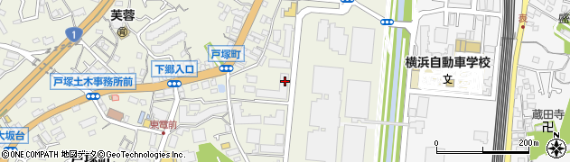 神奈川県横浜市戸塚区戸塚町282周辺の地図