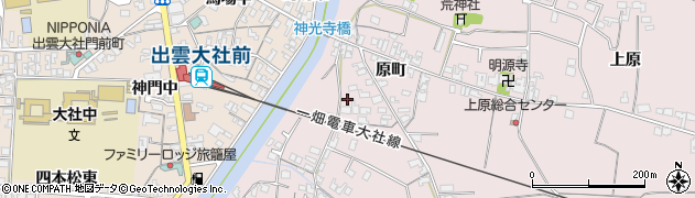島根県出雲市大社町修理免467周辺の地図