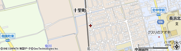 滋賀県長浜市十里町293周辺の地図
