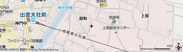 島根県出雲市大社町修理免437周辺の地図