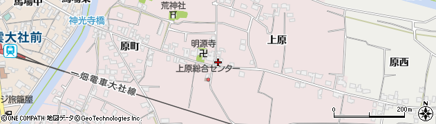 島根県出雲市大社町修理免135周辺の地図