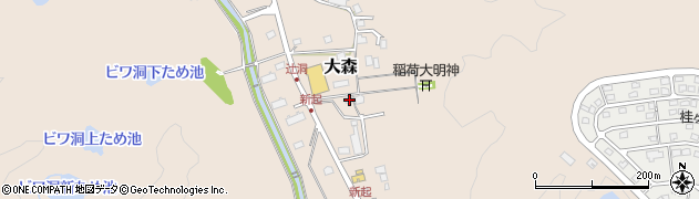 岐阜県可児市大森1370周辺の地図