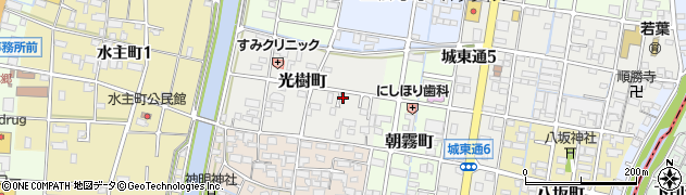 岐阜県岐阜市光樹町16周辺の地図