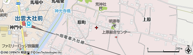島根県出雲市大社町修理免434周辺の地図