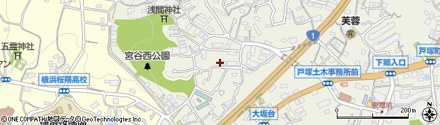 神奈川県横浜市戸塚区戸塚町3216周辺の地図