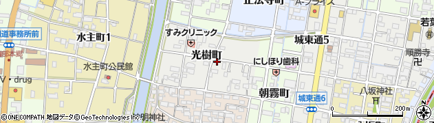 岐阜県岐阜市光樹町23周辺の地図
