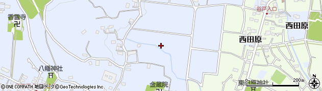 神奈川県秦野市西田原周辺の地図