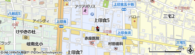 第一石油株式会社　岐南町ＳＳ周辺の地図