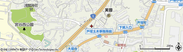 神奈川県横浜市戸塚区戸塚町3350周辺の地図