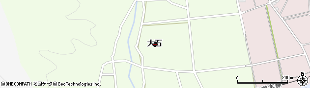 岐阜県不破郡垂井町大石周辺の地図