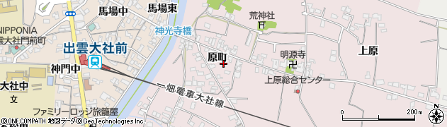 島根県出雲市大社町修理免446周辺の地図