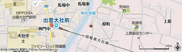 島根県出雲市大社町修理免879周辺の地図