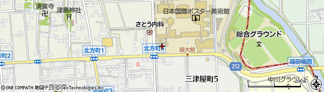岐阜協立大学　体育センター周辺の地図