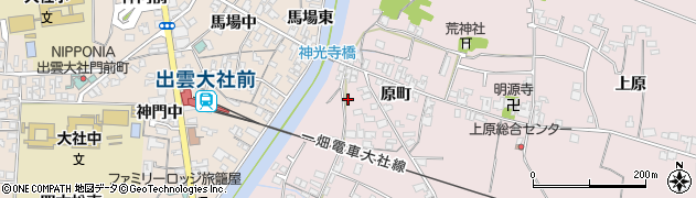 島根県出雲市大社町修理免459周辺の地図