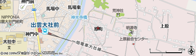 島根県出雲市大社町修理免448周辺の地図