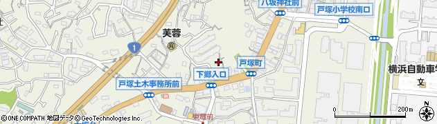 神奈川県横浜市戸塚区戸塚町3767周辺の地図