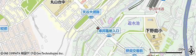 神奈川県横浜市港南区野庭町696-5周辺の地図